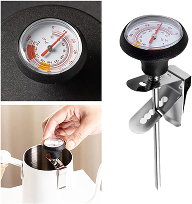 UZER Milk Frothing Thermometer for Coffee Chocolate Cappuccino Frothy Milk Foam Stainless Steel Thermometer Latte Art Pen - Image 5
